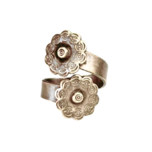 Har G Silver 925 Sterling Silver Hallmark Flower Design Free Size Adjustable Finger Ring Women's-grils Perfect for Office, Party, everyday, any occasion wear & Gifting (07)